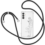 Coque avec Cordon "IDOL" pour Samsung | Collection KPOP - Transparent