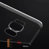 Coque silicone gel transparente ultra mince pour Samsung Galaxy S8 Plus