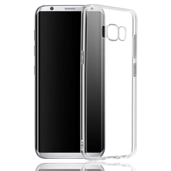 Coque silicone gel transparente ultra mince pour Samsung Galaxy S8 Plus