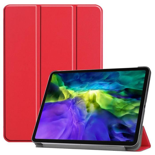 Coque Smart Rouge pour iPad pro 11 2021 Etui Folio Ultra fin