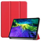 Coque Smart Rouge Premium pour iPad Air 4 10.9" 2020 Etui aimanté